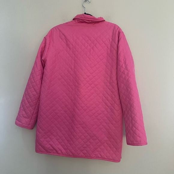 Lilly Pulitzer woman’s Quilted Pink Jacket/Coat - Picture 8 of 12